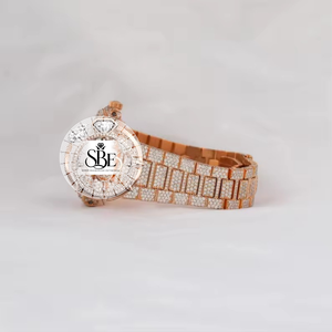 Reloj de Lujo con Diamantes Estilo Hip Hop, Movimiento Automático, VVS1, Moissanita, con Caja, para Hombre - Product Image 2