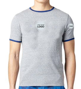 Camiseta Suave para Hombre, 50/50 Algodón/Poliéster, Estilo Ringer - Product Image 4