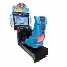 Simulateur de course automobile Champion (Édition Bleue & Rouge) – Cabinet de jeu de course électronique de luxe pour deux joueurs, connectable - Product Image 2