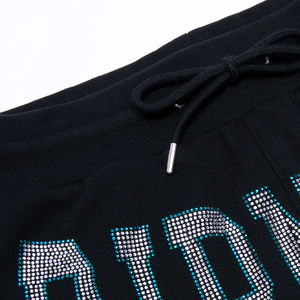 กางเกงวอร์มผู้ชายประดับเพชรเทียม ผ้าฝ้ายนุ่ม สวมใส่สบาย เหมาะสำหรับใส่ลำลองทุกวันอย่างมีสไตล์ - Product Image 2