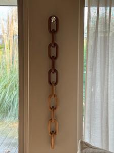 Cadena de Resina para Decoración de Pared, 4 Colores de Resina Diferentes, Adornos de Pared Personalizados, Cadena de Eslabones para el Hogar, Venta al Por Mayor - Product Image 4