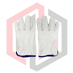 ถุงมือหนังคุณภาพสูงสำหรับคนขับรถ ป้องกันการบาด ป้องกันความร้อน กันลื่น ทนทานต่อการฉีกขาด ระบายอากาศได้ดี  รับสั่งทำสีและโลโก้ตามต้องการ - Product Image 1