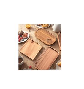 Plateau de petit-déjeuner en bois d'acacia fait main de qualité supérieure avec pieds robustes pour servir sur canapé et lit - Product Image 1