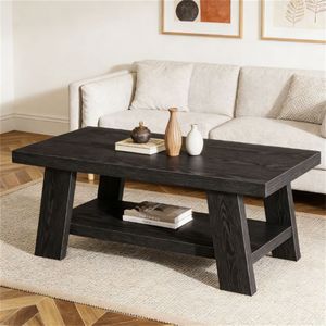 Tavolino da Caffè con Spazio Contenitore, Tavolino da Divano, Tavolino Centrale, Tavolino da Tè - Product Image 3