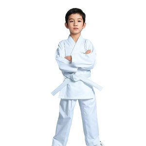 Uniforme d'arts martiaux Solid Trader Premium Design, en coton robuste, pour entraînement intense, pratique et cours, judo, karaté. - Product Image 3