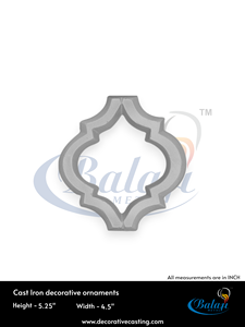 Piezas de hierro fundido de alta resistencia para puertas de jardín, moldeadas en arena, con superficie súper arenada y acabado altamente pulido, duraderas, de Balaji Metals - Product Image 3