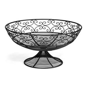 Round Metal Wire Bowl For Fruit Storage Stylish Kitchen Counter <b>Basket</b> Decorative Home Centerpiece <b>Display</b> - Product Image 5