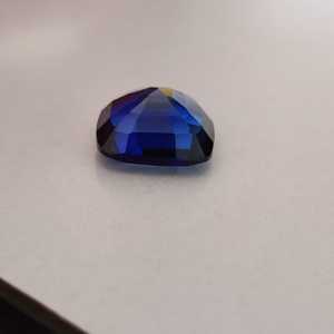 Zafiro Azul Sintético de Primera Calidad, Corte Redondo, Gema Suelta, Claridad Brillante, para Joyería Fina, a Bajo Precio - Product Image 2