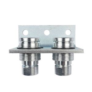 Giunto Idraulico a Sgancio Rapido con Set di Staffe a Doppio Sgancio 1/2FT FT NPT TL39 B per Parti di Macchinari Agricoli - Product Image 5