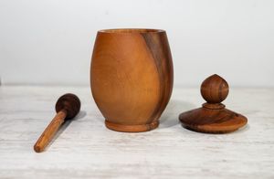Hs Husnain Crafts - Cuchara de Madera Reutilizable Hecha a Mano para Miel, Estilo Americano, con Logotipo Personalizable, Embalaje que Conserva la Frescura - Product Image 2