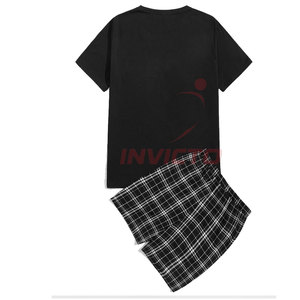 Comfortable T Shirt & Shorts Set For Men Everyday Fashion Lightweight Summer Clothing Outfit T Shirt & Shorts Set - Product Image 2