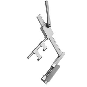 เครื่องมือผ่าตัดแบบใช้มือถือ IMA Rib Spreader Retractor ทำจากเหล็กกล้า สำหรับศัลยกรรมหัวใจ โดย Dentavex - Product Image 2