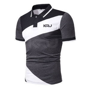 Collection personnalisable de chemises de golf pour hommes, tricotées, respirantes, légères, confortables, à manches courtes, décontractées, pour tous les jours, en plein air - Product Image 3
