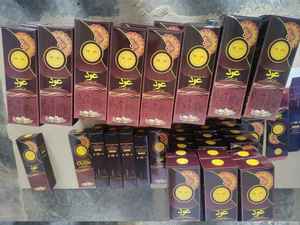 Nuevas Varillas de Incienso Negras Ecológicas Hechas a Mano, Fragancia de Madera Natural, Mezcla de Flores Secas, Caja Plana, Navidad, Año Nuevo - Product Image 6