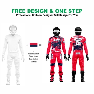 Digital Print % Polyester 220g Breathable Quick Dry Unisex Adult Full Sleeve Kits for ATV Dirt Bike MTB BMX Motocross - Product Image 2