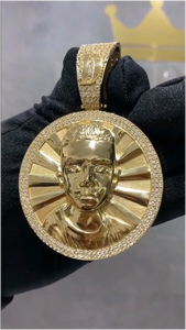 จี้ห้อยคอสไตล์ฮิปฮอป ดีไซน์สร้างสรรค์ แฟชั่นเครื่องประดับ สำหรับสร้อยคิวบาลิงค์ ลดราคาพิเศษ - Product Image 4