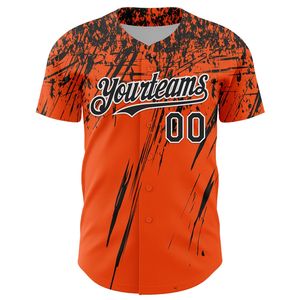 Maillot de baseball personnalisé OEM, entièrement boutonné, 100 % coton biologique, manches courtes, col en V, sangle en T, antibactérien, sublimation frontale - Product Image 4