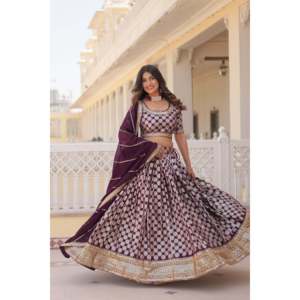 Ropa De Boda Lehenga Choli Con Duppta - Product Image 1