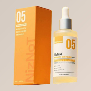 Suero facial coreano K-Beauty Nijeunat 05 NiacinVita-Toning Ampoule Blemish Glow 50ml Hecho en Corea Unisex - Product Image 1
