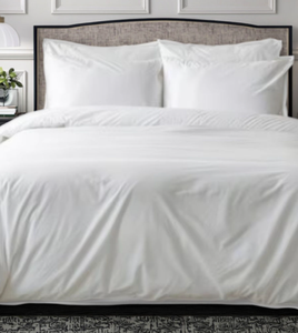 Navy Blue Satin Bedding Set <b>King</b> <b>Size</b> Smooth Soft <b>Sheets</b> Pillowcases Full Coverage Comfortable Bed Linens - Product Image 4