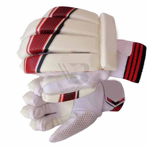 Guantes de Bateo de Cricket de la Mejor Calidad, Duraderos y Transpirables, de Cuero, con Cierre de Hebilla Ambidiestro, Personalizables, a Bajo Precio, de Pakistán - Product Image 6