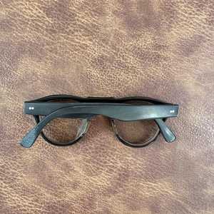 Lunettes rondes modernes en corne de buffle, style artisanal naturel, faites à la main, écologiques, HASAN CRAFT HC-0001, réglables, art et objet de collection - Product Image 6