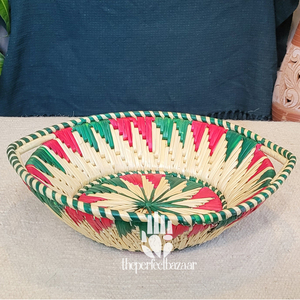 Cesta Ovalada de Hierba Natural Moonj - Ecológica, Duradera, Mini, Multiusos para el Hogar - Product Image 4