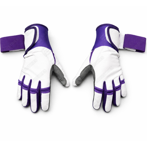 Guantes de Béisbol de Cuero Hechos a Medida con Cierre de Velcro, Ligeros, Antideslizantes y Transpirables para Ambas Manos - Product Image 3