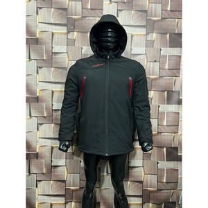 Chaqueta de Invierno para Hombre, Estilo Deportivo, de Lona Suave, con Cuello Alto y Cremallera, Impermeable, Resistente al Viento y Transpirable, Estilo Urbano, OEM - Product Image 1