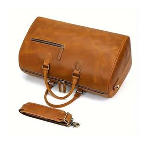 Bolsas de Lona de Cuero Genuino con Diseño Único en Grandes Cantidades, Nuevas y Elegantes 2026, Color Personalizado, Logotipo Personalizado, Capacidad de 50-70L para Hombre - Product Image 2