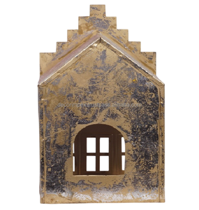 Maison de petits oiseaux unique faite à la main charnière extérieure et intérieure maison de mariée cabane anthropologue noël animal de compagnie décoratif Mini maison - Product Image 2