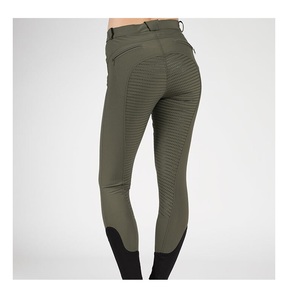 Pantalon d'équitation extensible 4 directions de haute qualité, leggings, collants, vêtements d'équitation en tissu technique au toucher doux - Product Image 4