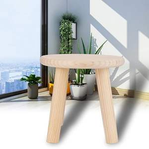 Multi-Purpose Modern Non-Slip Wood Step <b>Stool</b> with Customized Design for <b>Bathroom</b> Outdoor & Apartment Use - Product Image 1