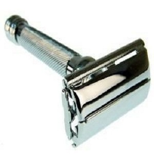 Maquinilla de Afeitar de Seguridad Tipo Mariposa de Latón Dorado para Hombre, Marca Privada al por Mayor - Product Image 3