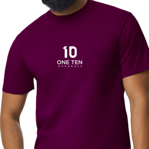 เสื้อยืดผู้ชายขนาดกลาง สีมารูน ผ้าฝ้ายพรีเมียม คอกลม แขนสั้น เสื้อยืดลำลอง สวมใส่สบายทุกวัน ชุดออกกำลังกาย - Product Image 4