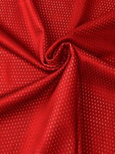 Camiseta de Fútbol Americano para Hombre, Roja Sólida, 240gsm, Malla, Cuello en V, Ropa Deportiva de Equipo, Número Personalizado, Sublimación, Suministro al por Mayor OEM - Product Image 3