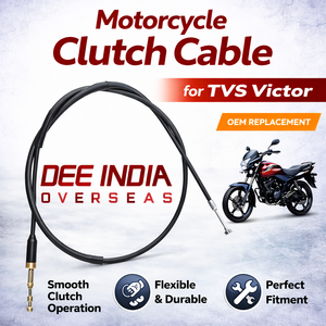 Cable de Embrague para Motocicleta TVS Victor |   Cable de Embrague de Alta Resistencia, Pieza de Repuesto OEM - Product Image 2