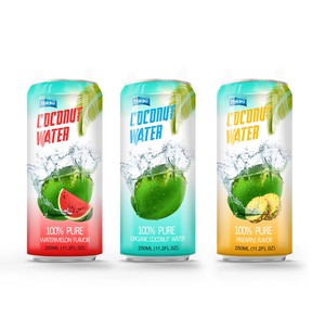 Tan Do - Concentrado de Agua de Coco 100% Sin Azúcar con Sabor a Frutas Tropicales en Lata de Aluminio de 330 ml, Certificado Halal, HACCP, ISO22000 - Product Image 1