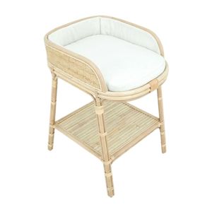 Table à langer en rotin à prix abordable pour bébés et enfants, mobilier de chambre de bébé, support tressé durable de haute qualité - Product Image 1
