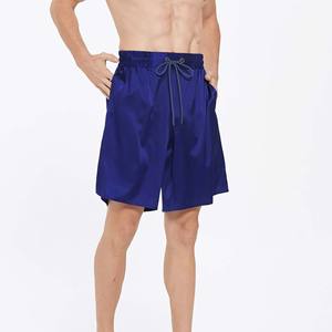 Shorts de natation et de jogging décontractés pour femmes avec cordon de serrage, en laine unie, séchage rapide, respirant, avec doublure de compression en polyester/coton - Product Image 2