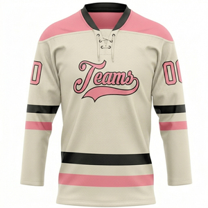 Custom Team Ice Hockey Jersey Embroidered Logo Personalized Sports Uniform Wholesale - Product Image 1
