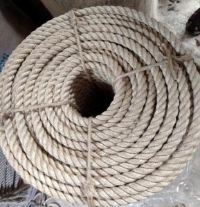 Corde de fil de jute naturel de haute qualité 100% cordes torsadées recyclées écologiques pour la couture et le tissage à la main-Vente en gros - Product Image 2