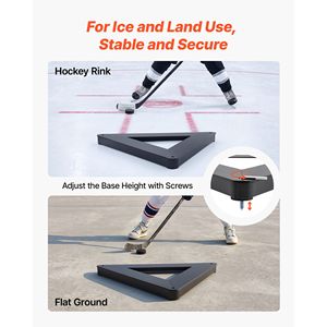 Rebotador de Hockey sobre Hielo de Alta Resistencia, Entrenador de Pases Multiángulo para Práctica de Manejo del Palo - Product Image 6