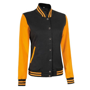 Chaqueta Universitaria Profesional para Mujer, de Alta Calidad, con Logotipo Único, Estilo Vintage para Invierno, Suministro OEM, Personalizada para Mujer - Product Image 5
