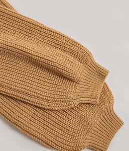 Pull oversize pour femme, motif géométrique, tricoté, chaud, pour l'hiver, tendance pour le marché américain - Product Image 2
