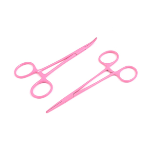 Pince à épiler manuelle en acier pour animaux de compagnie, outil de pêche, pince de serrage, outils d'épilation, pointe courbée ou droite, 12,5 16 18 cm - Product Image 4