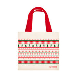 Sac fourre-tout en coton personnalisé de haute qualité pour Noël, motif uni, lettres promotionnelles, États-Unis - Product Image 2