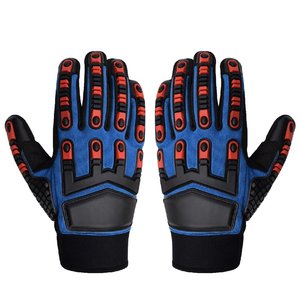 Guantes de Soldadura de Cuero de Primera Calidad, Profesionales, Resistentes a Impactos, para Trabajo con Aceite y Gas - Product Image 4