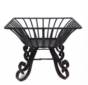 Frutero Decorativo de Metal Negro de Primera Calidad con Diseño Vintage, Perfecto para Decoración de Mesa de Cocina y Uso como Cesta, Ideal para Venta al por Mayor - Product Image 5