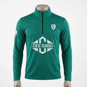 Veste imperméable en toile polaire pour homme, coupe-vent à col zippé, avec capuche, idéale pour le cyclisme et les activités de plein air – Vente en gros - Product Image 1